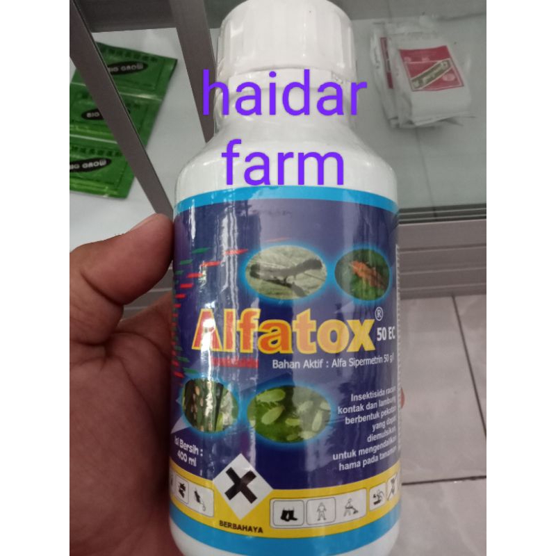 Insektisida ALFATOX 50EC 400ML Alfa SIPERMETRIN