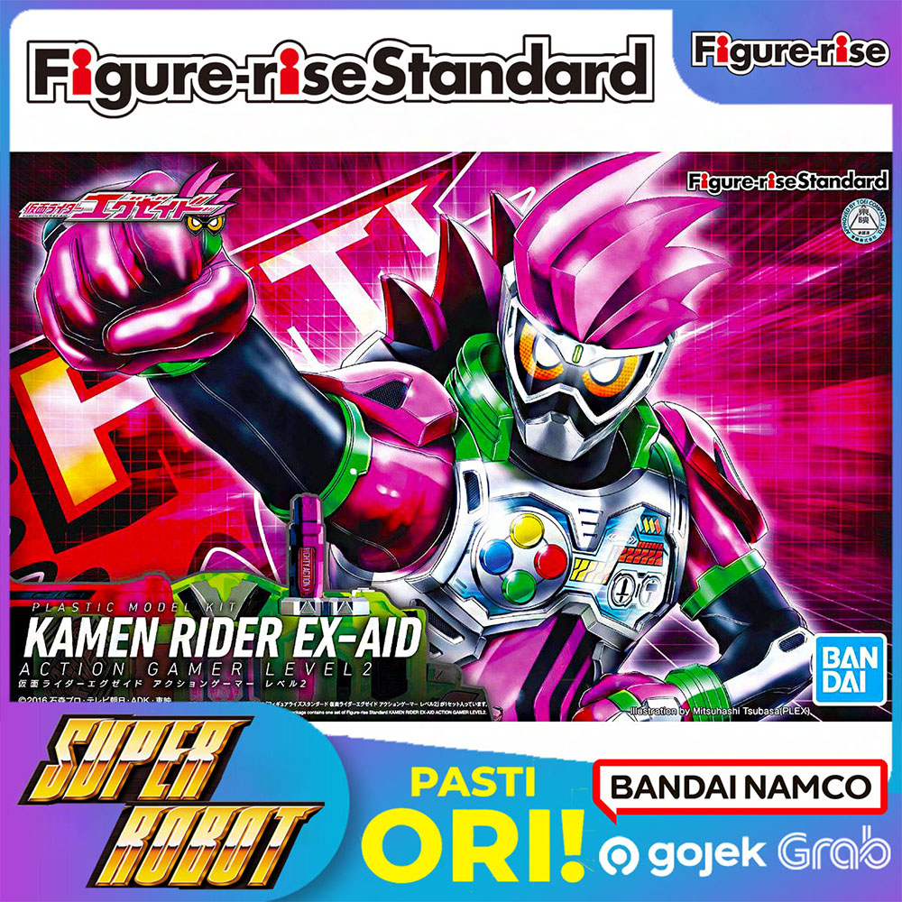 BANDAI Figure Rise Standard Masked Kamen Rider EX Aid Action Gamer Level 2