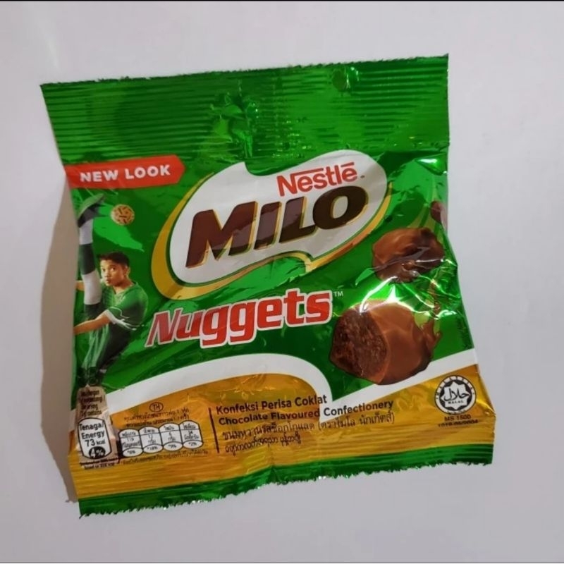 Nestle coklat cokelat milo nuggets nugget malaysia 15 gram 1pack ECER