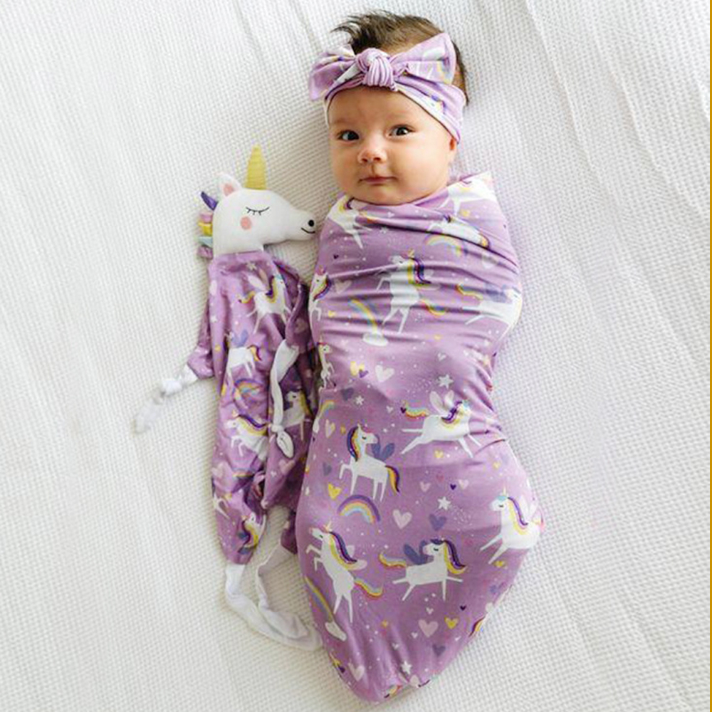 Sweetybayi Bedong selimut rajut bayi Baby swaddle