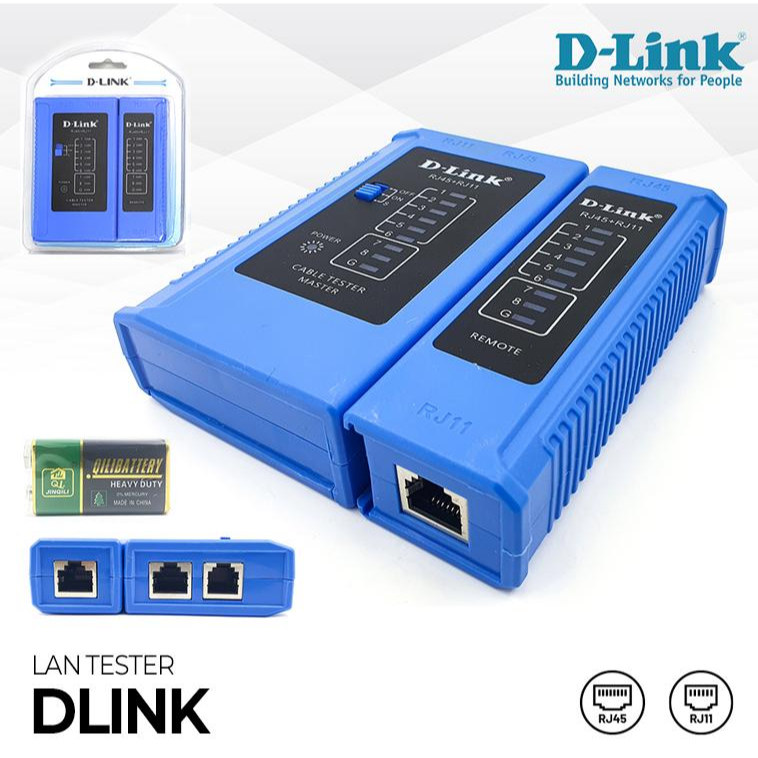 LAN TESTER D-LINK RJ45 RJ11