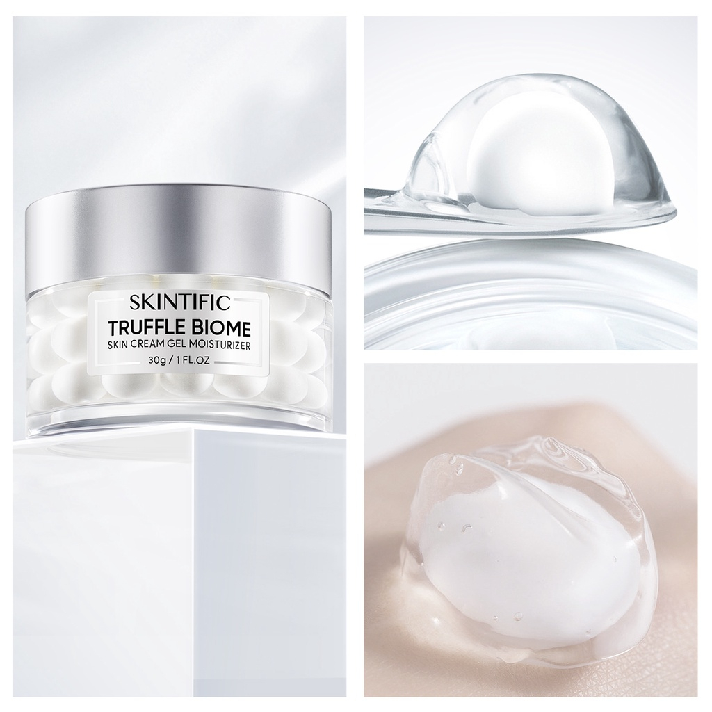 SKINTIFIC Truffle Biome Skin Reborn Cream Gel Moisturizer 30g With 5X Ceramide Repair Skin - Pelembab Wajah