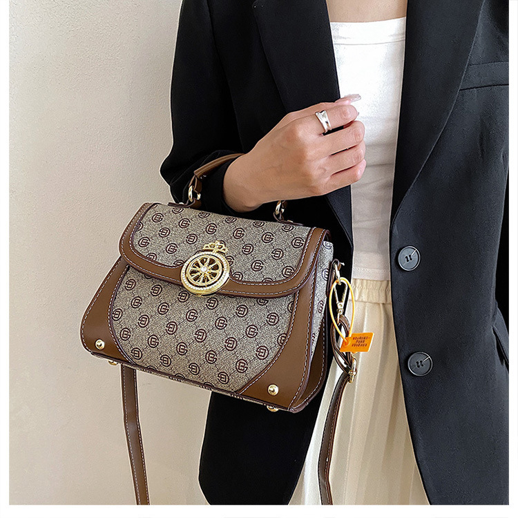 BJ57914 (DAPAT SERTIFIKAT) - BROWN/KHAKI - TAS WANITA FASHION KOREA CHINA IMPORT MODIS ELEGAN TERMURAH TERLARIS TERBARU BAGSTORE JAKARTA TAS BATAM CR7914 BQ3579