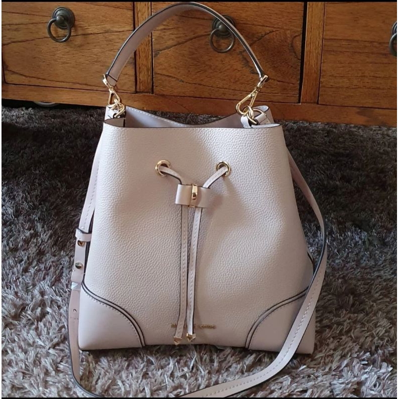 Michael Kors Mercer Galery Medium Bucket Shoulder Soft Pink [Preloved]