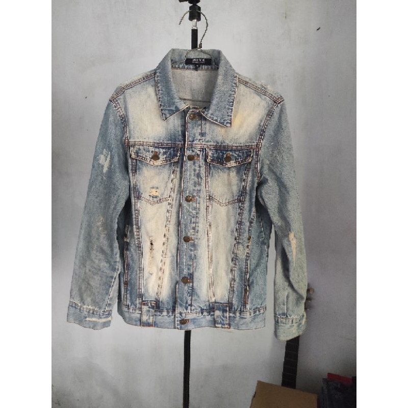 Jaket Denim In The Attic Second Original