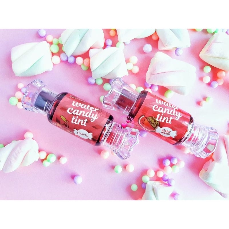 Liptint Sasimi Water Candy Tint Matte Waterproof Tahan Lama