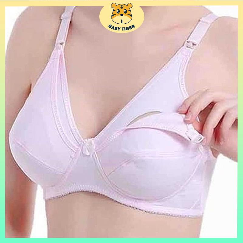 Bh Menyusui Breastfeeding Bra Ibu Hamil Busa Tipis Tanpa Kawat Dapat Digunakan Saat Hamil/C 175