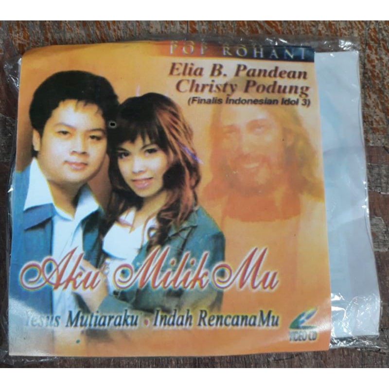 Kaset Vcd lagu Rohani Elia b & Christy podung