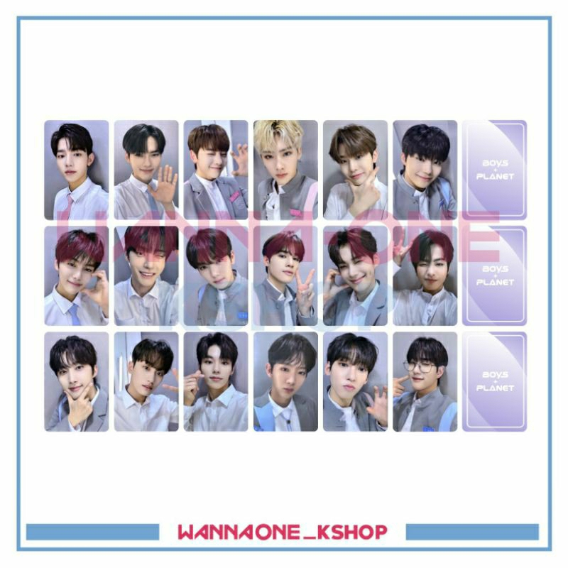 photocard CGV Boys planet 999 ZB1 zerobaseone