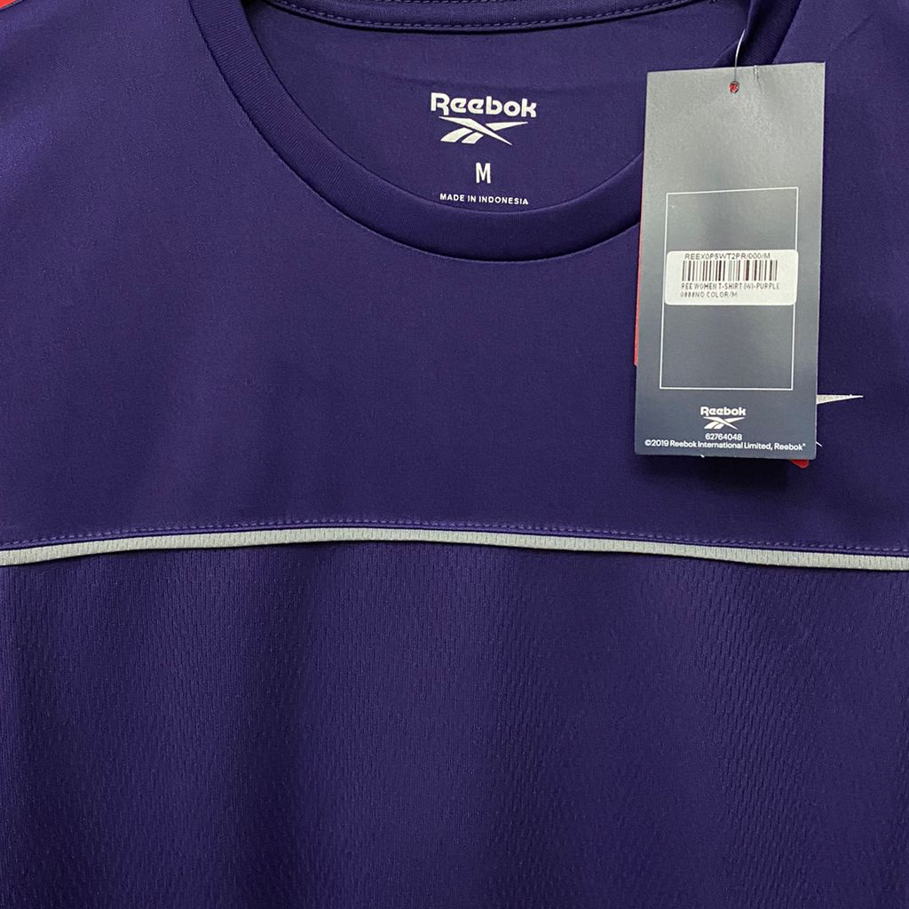 Reebok Women T-shirt Purple REEXOP5WT2PR Kaos Wanita Original