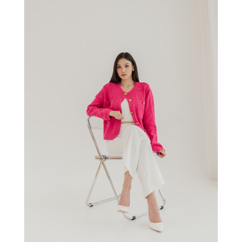 [ Keyclothingline ] Candy Cardigan / Outer Knit Wanita