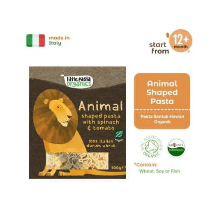 

Little Pasta Organics Animal Shaped Pasta 300gr