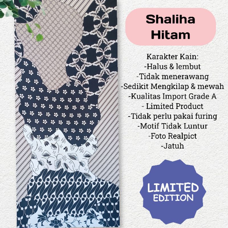 Kain Maxmara Lux motif Shaliha harga per setengah meter
