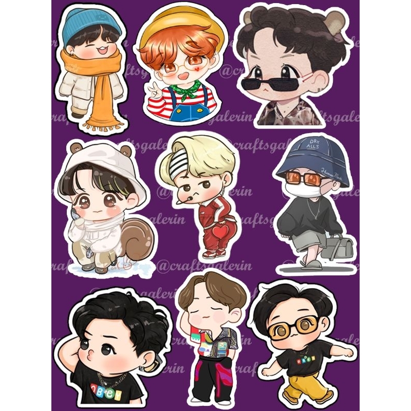 

STICKER CUTTING JHOPE BTS WATERPROOF