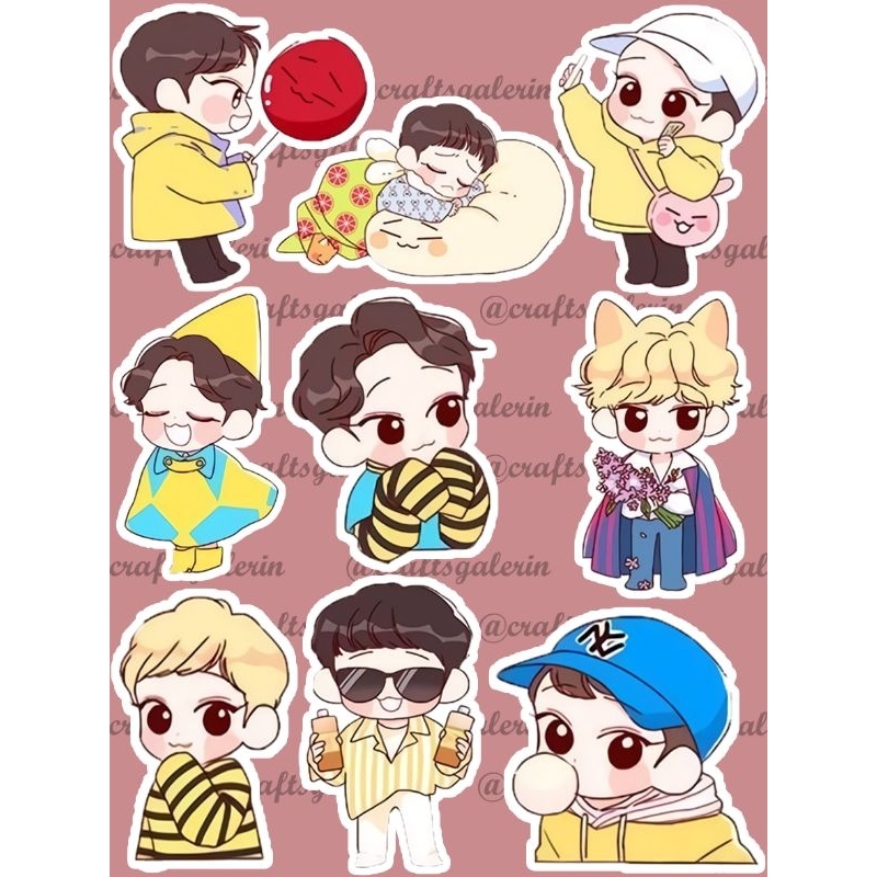 

STICKER CUTTING CHEN EXO WATERPROOF