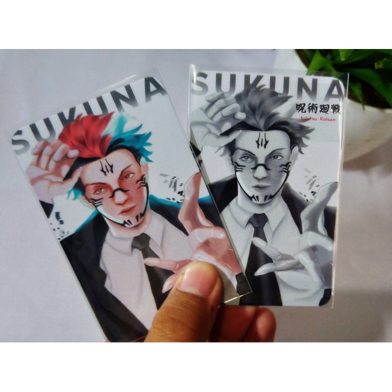 Sukuna | Jujutsu Kaisen Photocard | Fanart By Supercluster.id