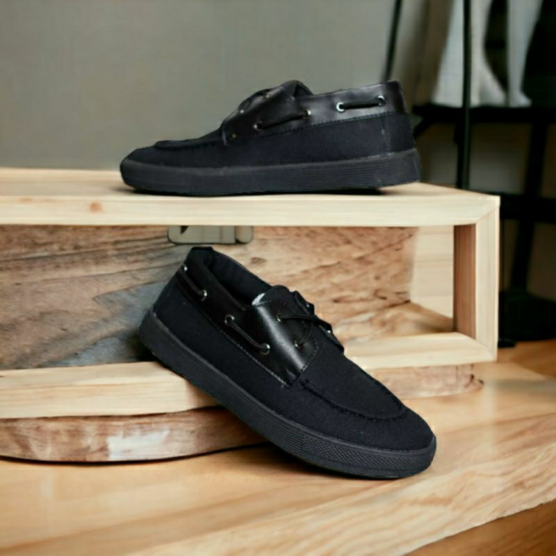 JOEPATO Sepatu Casual Pria Loafers Canvas Original Sepatu Cowok Keren