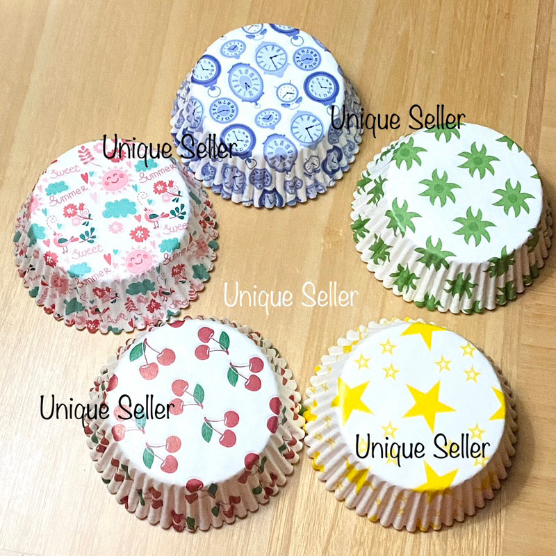 [1000 pcs] Paper Cup Cake Case 14” MOTIF FLORAL PUTIH POLOS Alas 7 cm / Kertas Alas Donat 7 cm 7cm 14cm / Paper Cup Case Kue 14 / Kertas Cup Cake Case Motif Floral 14 / Cupcake Case Warna 140 mm / Kertas Cup Cake Cupcake Case Floral