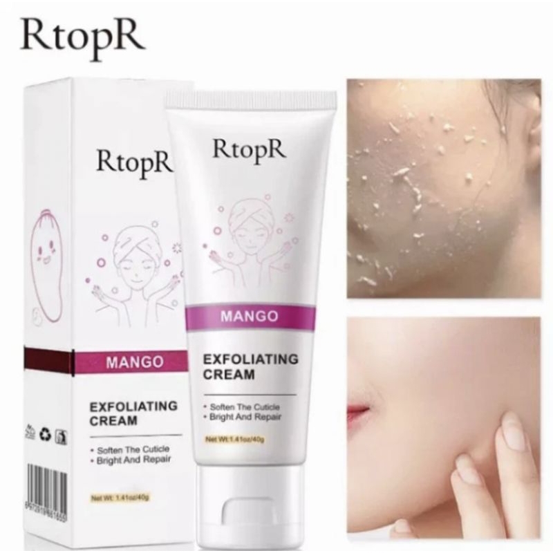 RtopR EXFOLIATING CREAM PEMBERSIH WAJAH DAN TUBUH