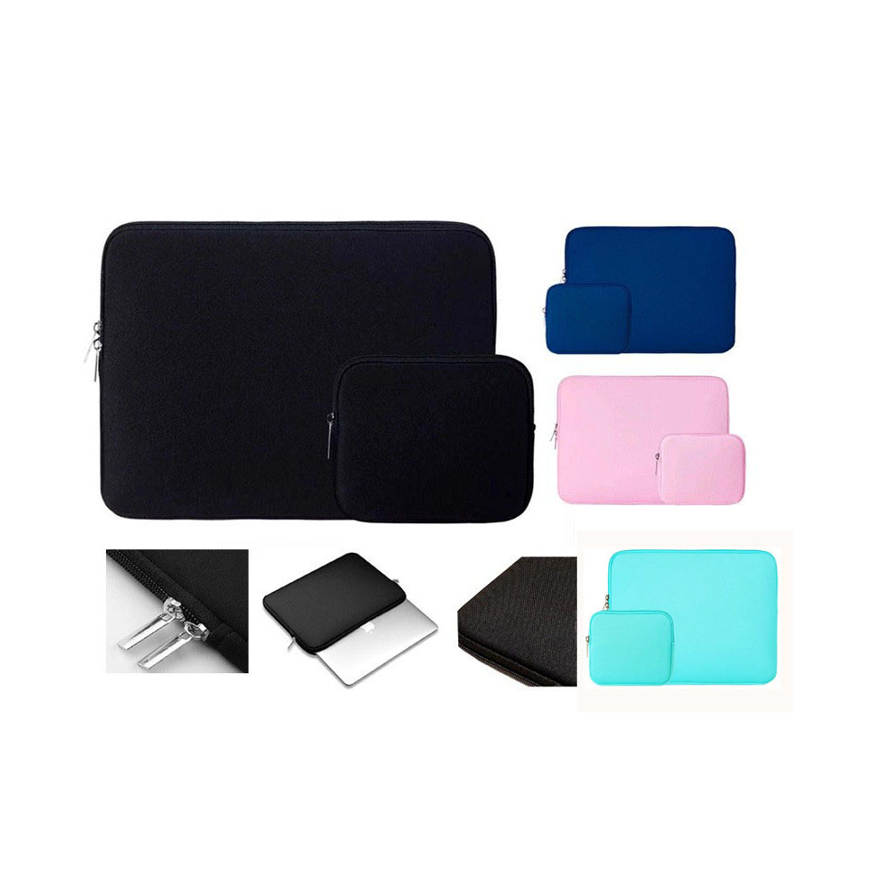 Tas Laptop / Softcase Laptop 13 14 inch Sleeve Neoprene  Black