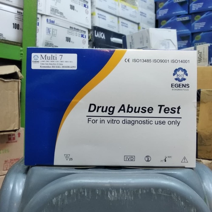 DRUG ABUSE ALAT TES NARKOBA-7 PARAMETER TEST URINE BNN