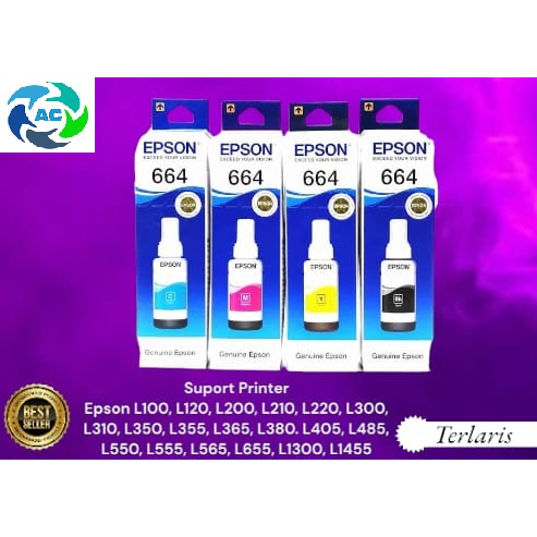 Tinta Epson 664 T664 Original