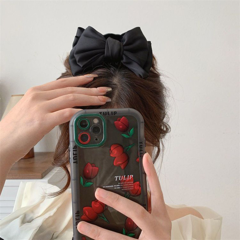 ELEGANT DOUBLE-SIDED BOW HAIR CLAW JEDAI JEPIT JEPITAN RAMBUT PITA DUA SISI ELEGAN FEMINIM GIRLY FAIRY DREAMY KOREA HAIR CLIP HAIRCLIP AKSESORIS