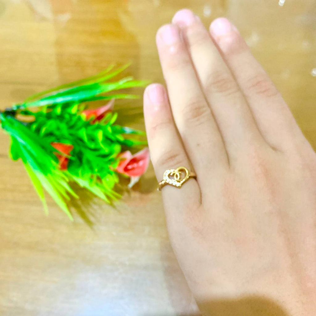 JT - Xuping Cincin Anak Cantik Warna Gold Emas