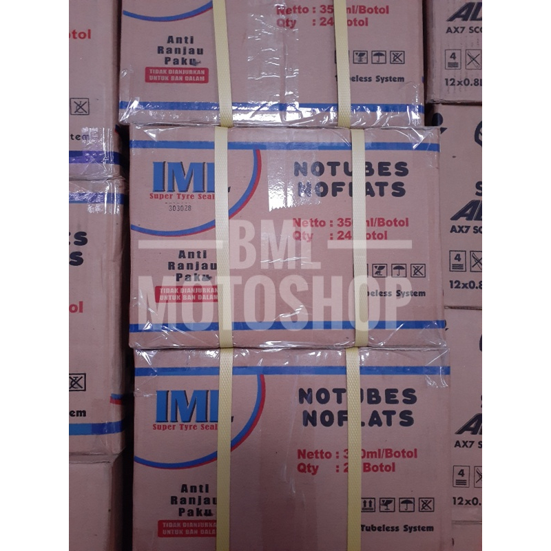 Paket 1 Dus Cairan Tubeless IML 350ml Isi 24 Botol Anti Ranjau Paku