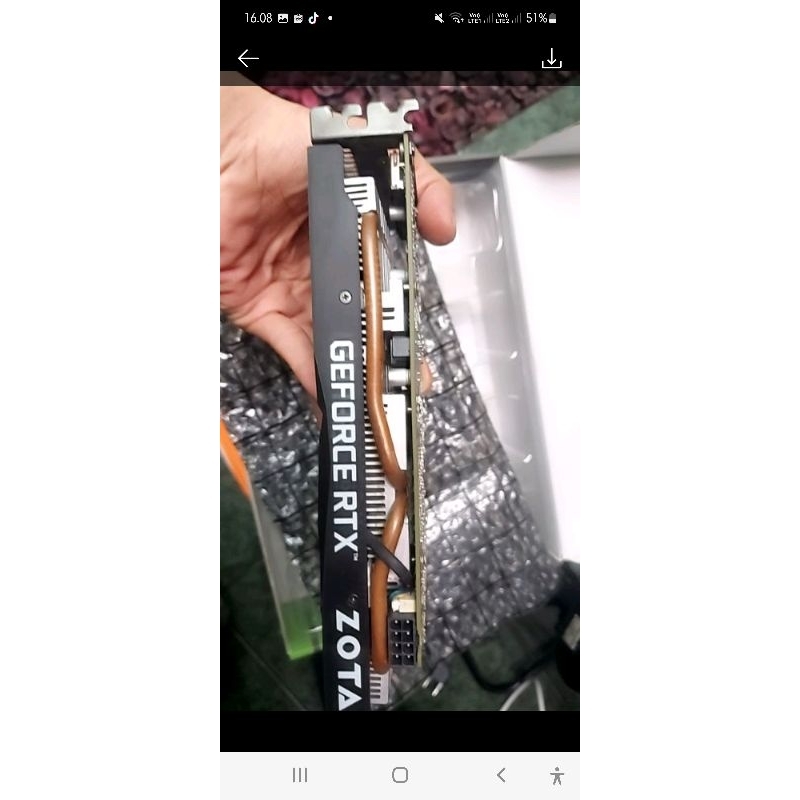 GPU Zotac RTX 2060 6Gb DDR6