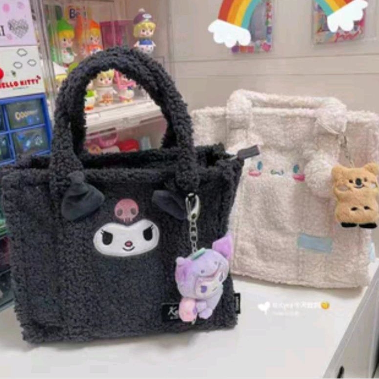 HAND BAG MINISO SANRIO ORI / TAS TENTENG KUROMI / TAS TANGAN CINNMOROLL ORI