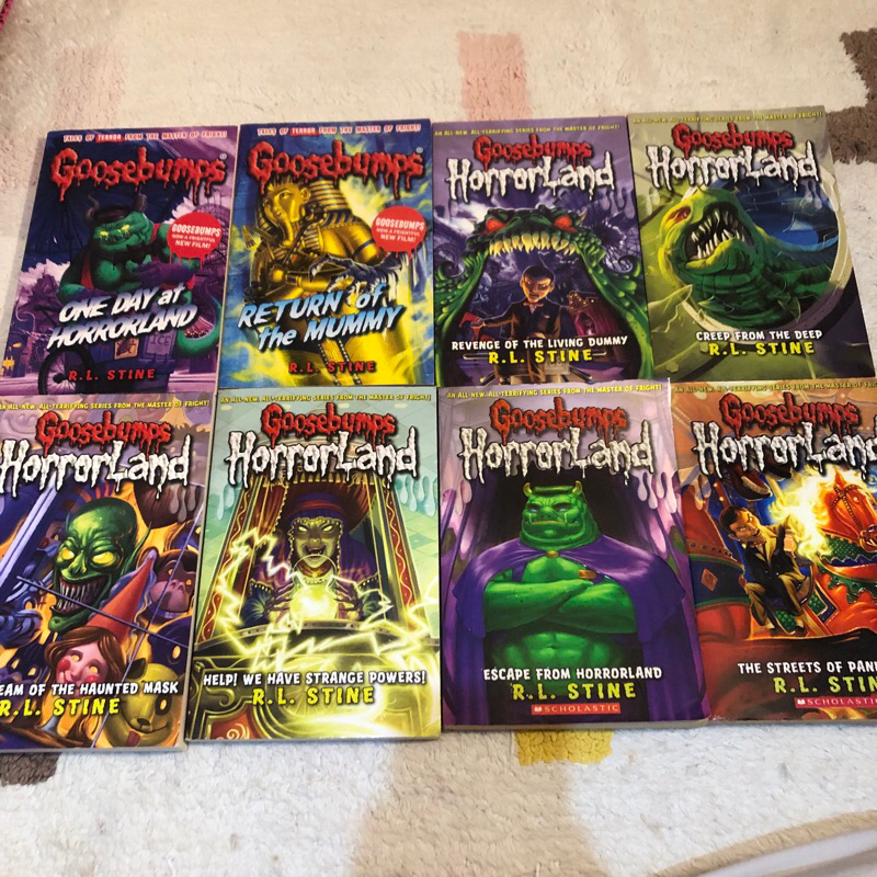 Goosebumps horrorland book english