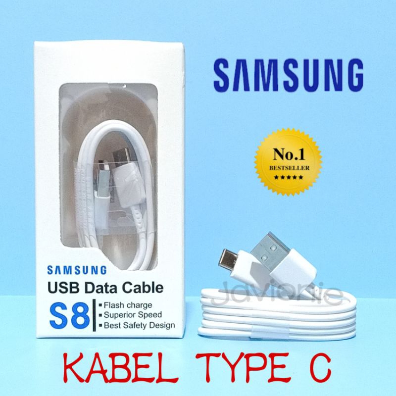 Kabel Data Charger Cas SAMSUNG A50 A50S A51 A52 A52S 5G Original TYPE C Fast Charging