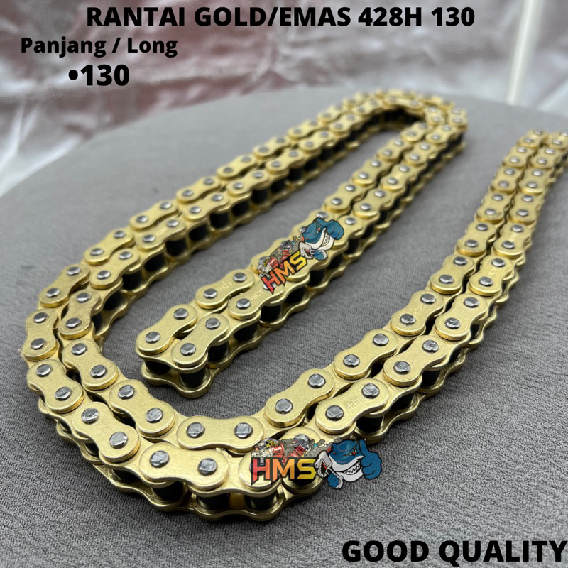 Rantai Gold Emas 428H 428 H 106,112,120,128,130,136,140 Fukukawa Japan