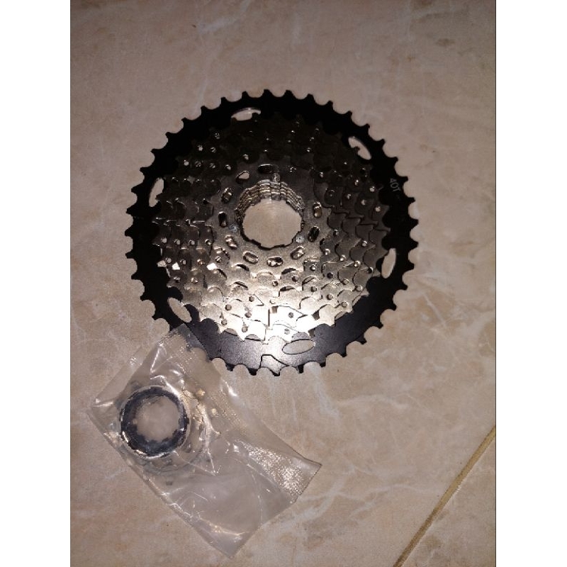 sproket 8 speed 11 - 40 t slup gear gir ger belakang blakang mtb sepeda gunung