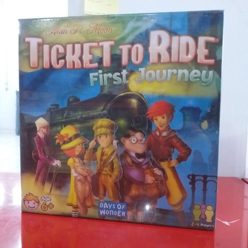 TICKET TO RIDE FIRST JOURNEY TO AMERICA ( USA MAP) - BOARD GAME