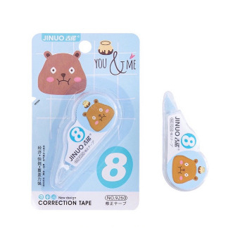 

correction tape students stationary school supplies multiple color tipe-x karakter lucu penghapus pena tip-ex kertas mini