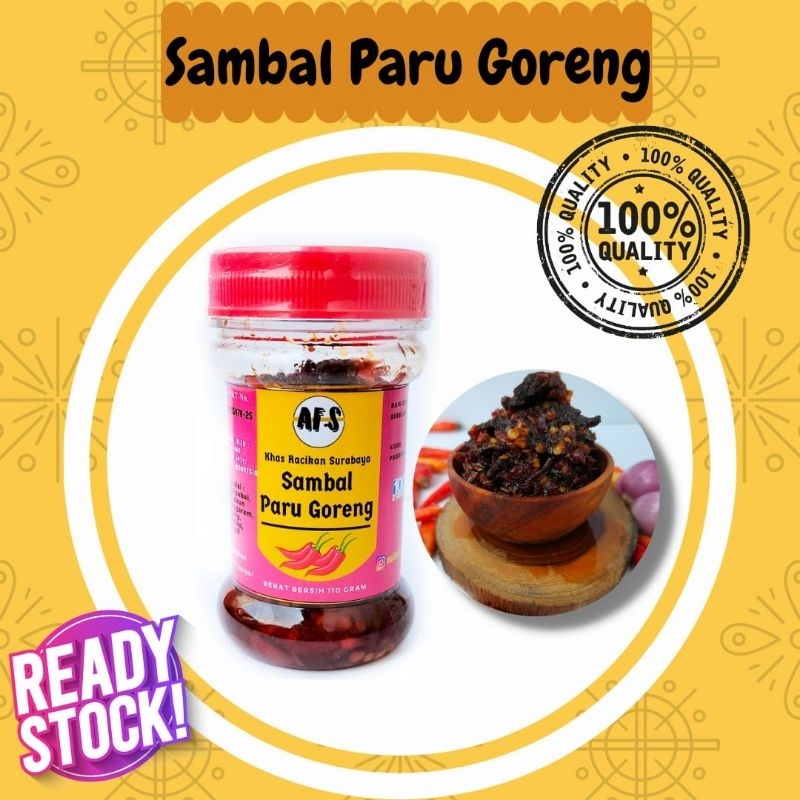 

AFS sambal paru goreng