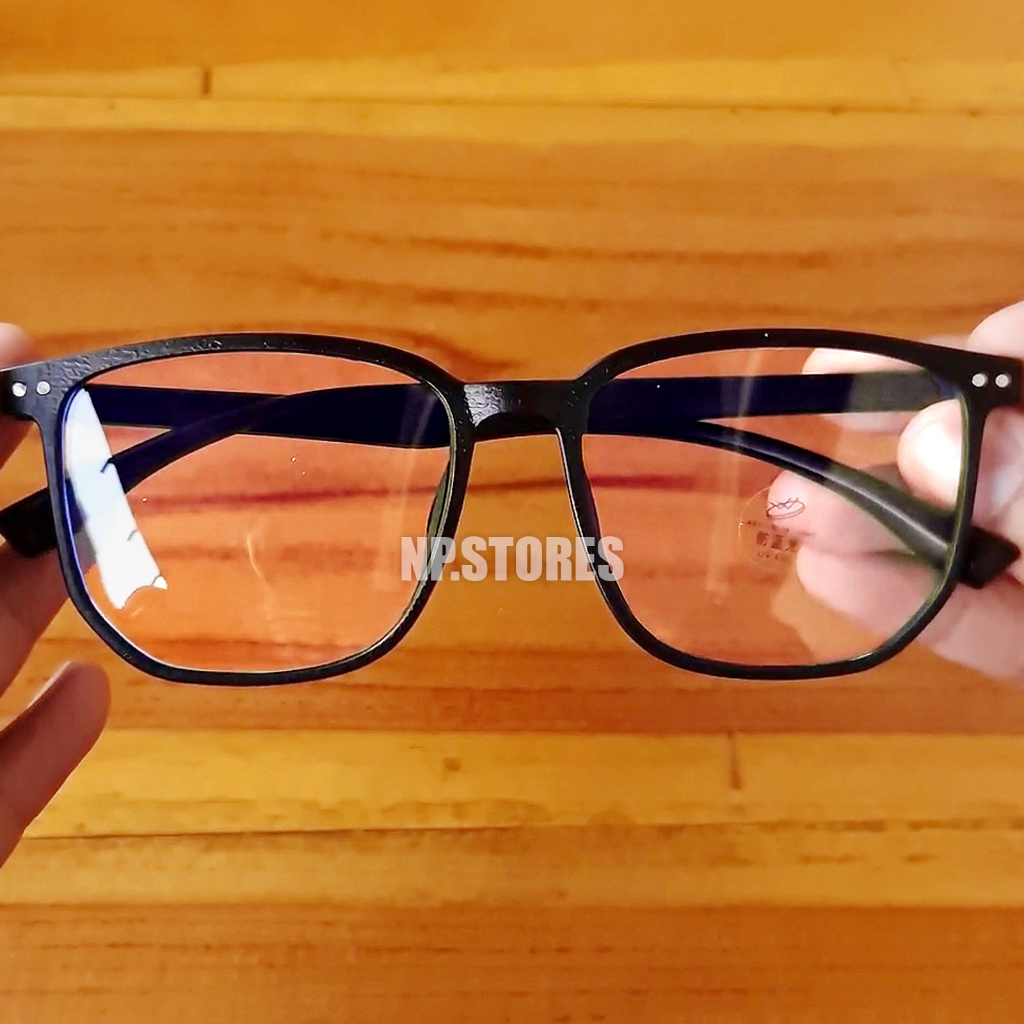 Frame Kacamata Hitam Doff Doive Menarik Untuk Pria Cowok Desain Model Keren Stylish Terbaru Update N