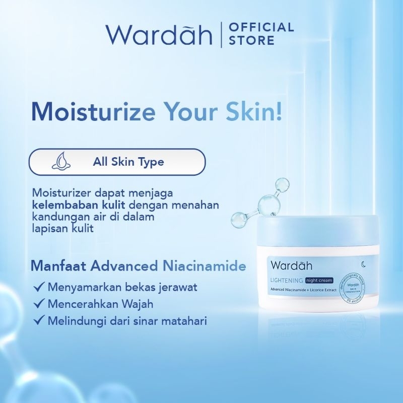 Wardah Lightening Day Cream &amp; Night Cream