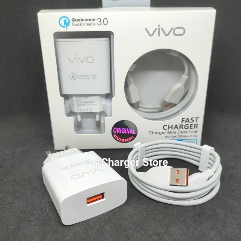 Charger Casan Vivo 9V-2A Micro USB - Type C Support Fast Charging Quick Change 3.0