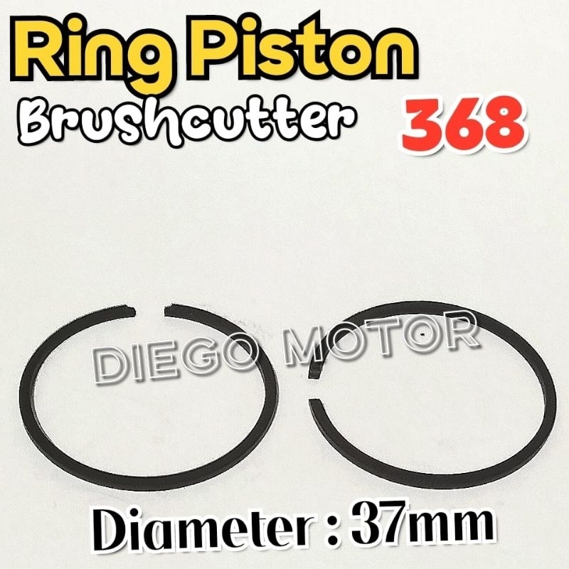 368 Ring Seher Piston Mesin Potong Rumput 2tak Tanaka