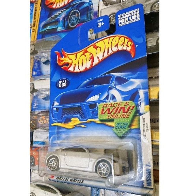 HOT WHEELS NISSAN Z SILVER 2002 FIRST EDITION