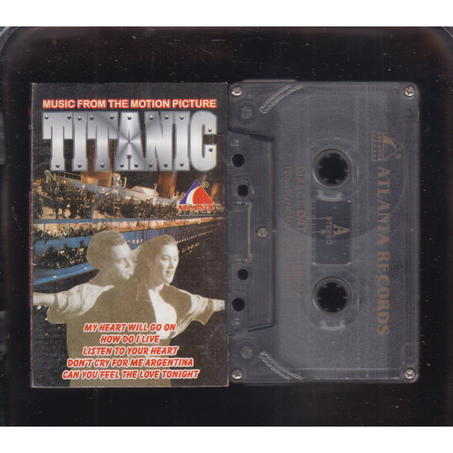 KASET MUSIC FROM THE MOTION PICTURE TITANIC