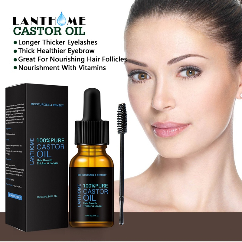 【COD ORI】Serum Penumbuh Bulu Mata Dan Alis / Serum Bulu Mata Ampuh Dan Cepat / Eyelash Serum / Lanthome Castor Oil 10ml