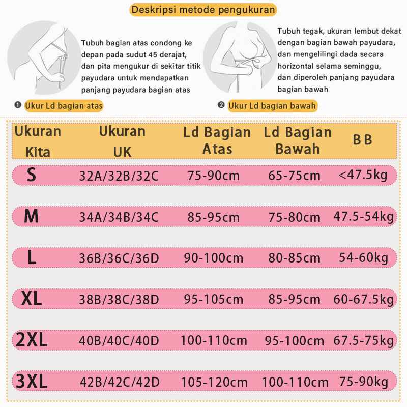 ANGEL MOMMY SPORTS BRA TANPA KAWAT GYM YOGA OLAHRAGA BH JUMBO S6