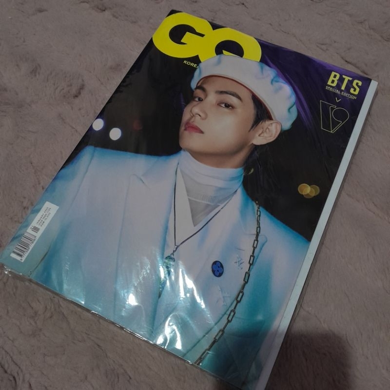 majalah BTS GQ korea V Jimin