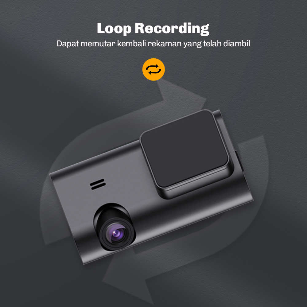 (Exclusive) Mobeo Wifi Dash Cam MSDC02 (Front and Rear Camera)