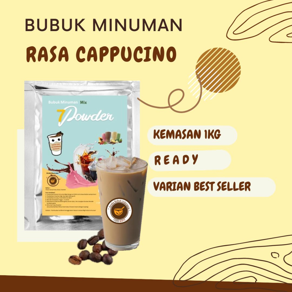 

RB22 Bubuk Cappucino 1 Kg - BUBUK CAPCIN 1KG - CAPUCINO POWDER 1KG