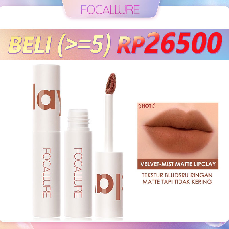 FOCALLURE Matte Lipstick waterproof Lip mist long-lasting lip cream